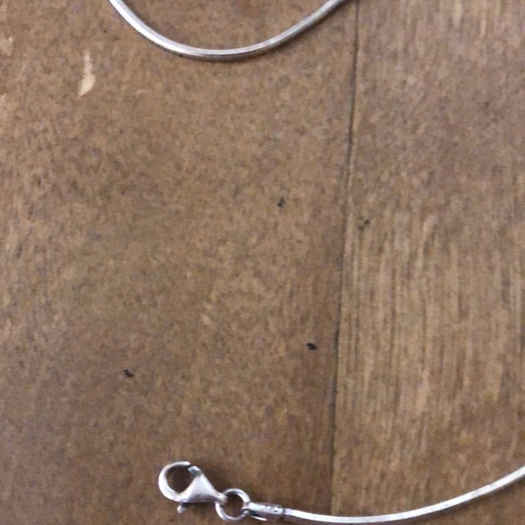 STERLING silver chain for necklace - Picture 2 of 3
